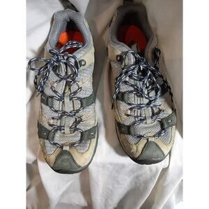 Merrell Sneakers Gray Lace Up Sz 8 Outdoors Hiking Sports